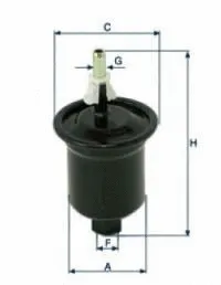 Filtre à carburant UNIFLUX FILTERS XB241
