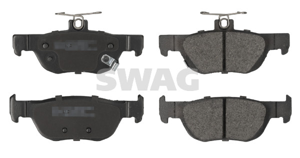 Kit de plaquettes de frein, frein à disque SWAG 33 10 5575