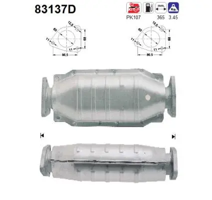Catalyseur AS 83137D