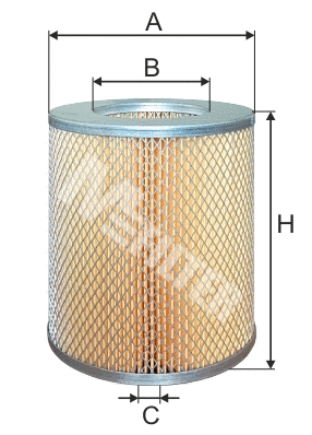Filtre à air MFILTER A 593