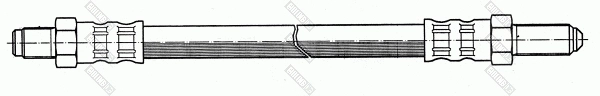 Flexible de frein GIRLING 9001359