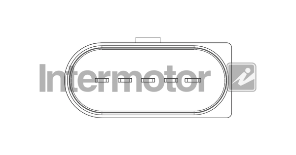 Débitmètre de masse d'air INTERMOTOR 19441