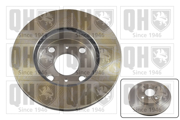 Disque de frein QUINTON HAZELL BDC3698