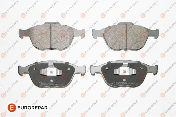Kit de plaquettes de frein, frein à disque EUROREPAR 1619792580