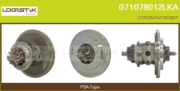 Groupe carter, turbocompresseur LGK 071078012LKA