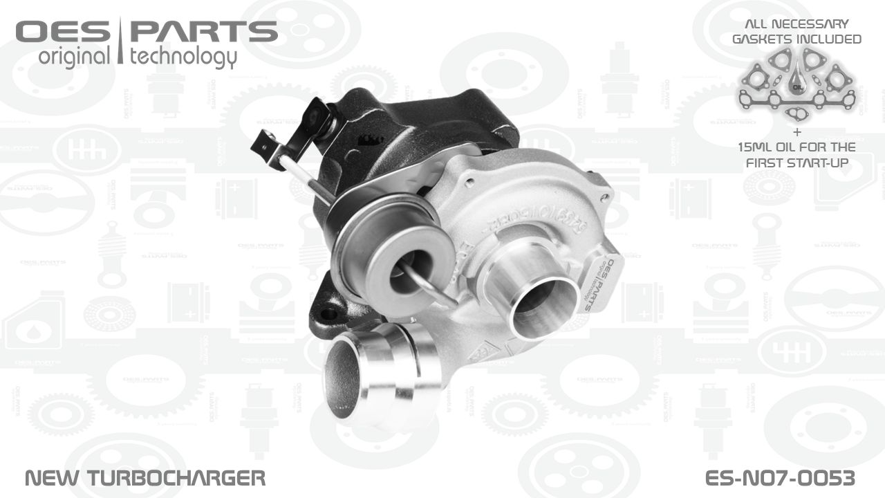 Turbocompresseur, suralimentation OES PARTS ES-N07-0053
