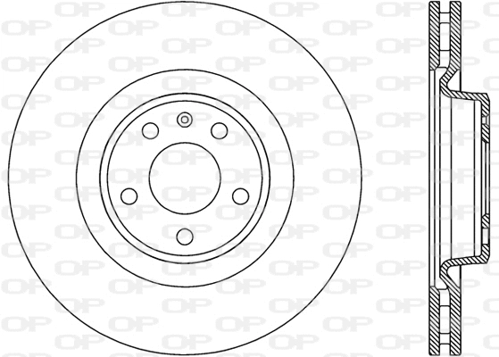 Disque de frein OPEN PARTS BDR2817.20