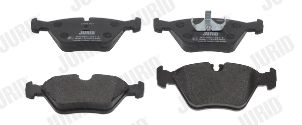Kit de plaquettes de frein, frein à disque JURID 571394J