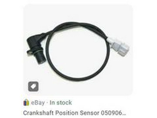 Capteur d'angle, vilebrequin ZPY 050906433