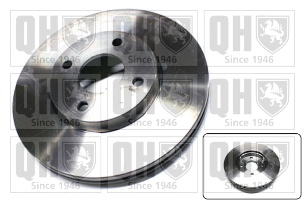 Disque de frein QUINTON HAZELL BDC5825