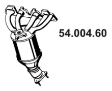 Catalyseur EBERSPÄCHER 54.004.60