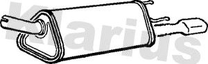 Silencieux arrière KLARIUS 210757