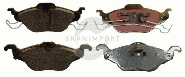 Kit de plaquettes de frein, frein à disque SKANIMPORT BVO 5144