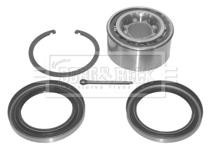 Kit de roulements de roue BORG & BECK BWK676
