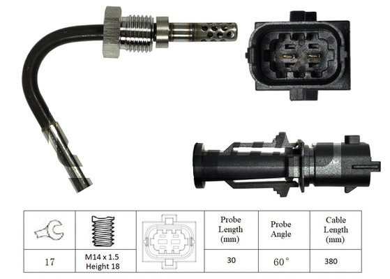 Capteur, température des gaz LEMARK LXT039