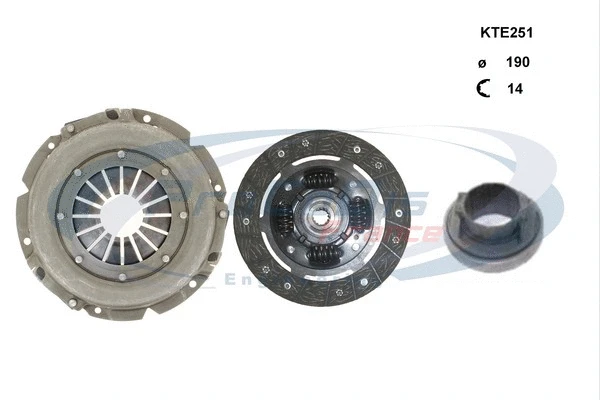 Kit d'embrayage PROCODIS FRANCE KTE251
