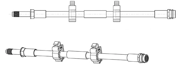 Flexible de frein CEF 512827