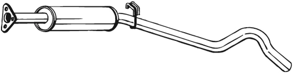 Silencieux central KLOKKERHOLM 279-109