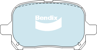 Kit de plaquettes de frein, frein à disque BENDIX-SEA DB1345 HD