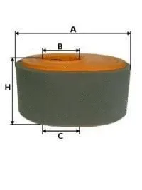 Filtre à air UNIFLUX FILTERS XA504