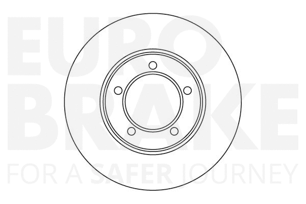 Disque de frein EUROBRAKE 5815204513