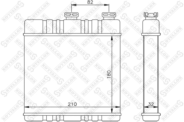 Système de chauffage STELLOX 10-35071-SX