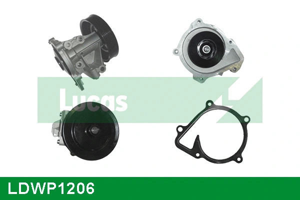 Pompe à eau, refroidissement du moteur LUCAS LDWP1206