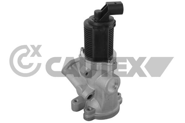 Vanne EGR, commande des gaz d'échappement CAUTEX 757633