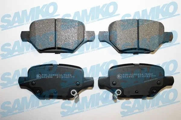 Kit de plaquettes de frein, frein à disque SAMKO 5SP2177