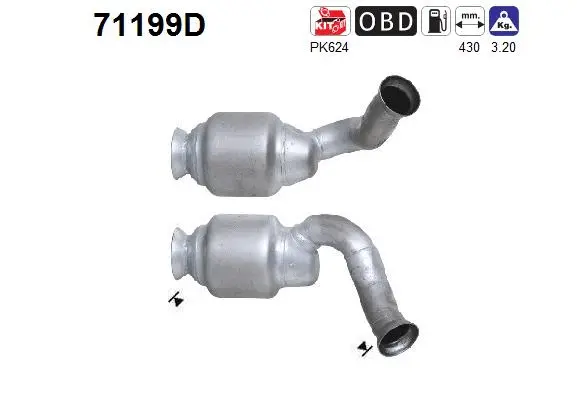 Catalyseur AS 71199D