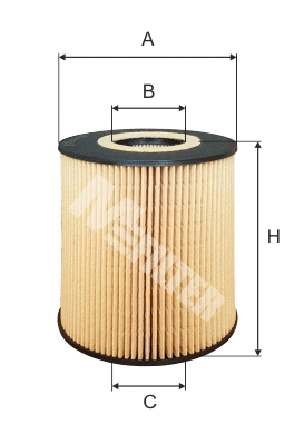 Filtre à huile MFILTER TE 612