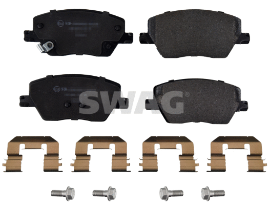 Kit de plaquettes de frein, frein à disque SWAG 33 10 1940