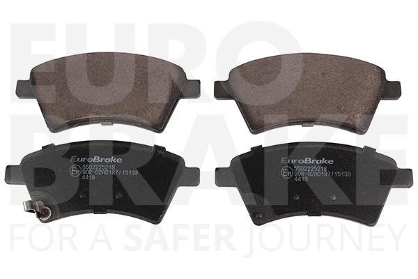 Kit de plaquettes de frein, frein à disque EUROBRAKE 5502225218