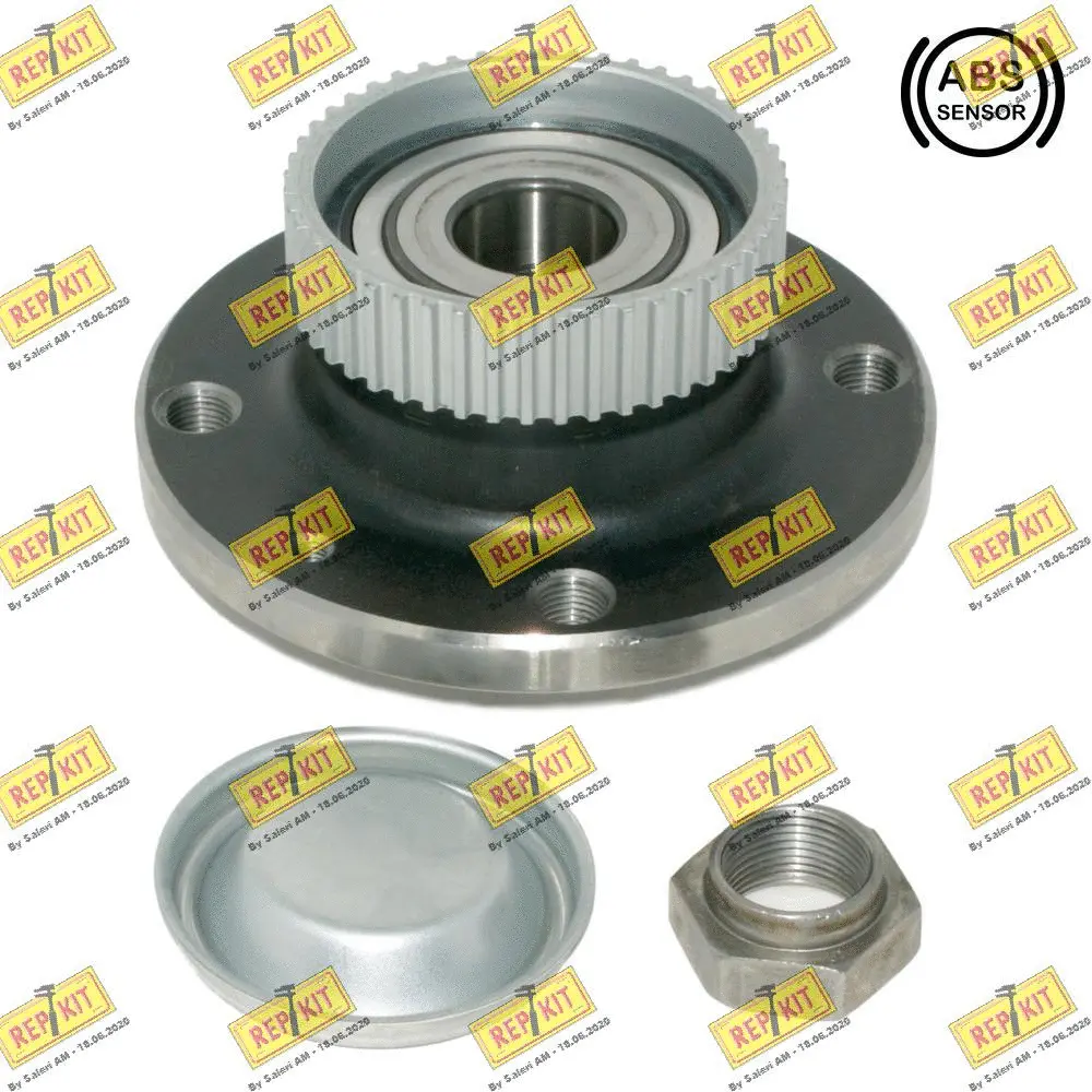 Kit de roulements de roue REPKIT RKB2023