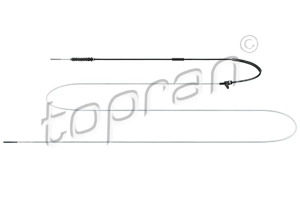 Câble d'accélération TOPRAN 103 300