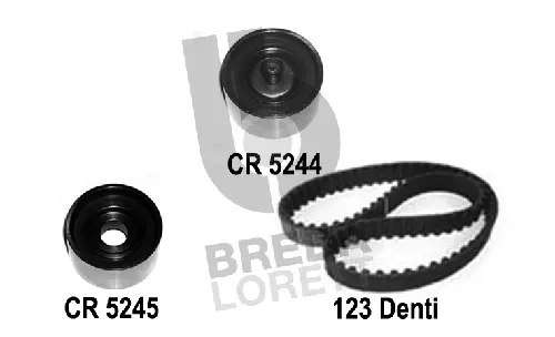 Kit de courroie crantée BREDA LORETT KCD0333
