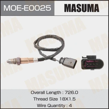Sonde lambda MASUMA MOE-E0025
