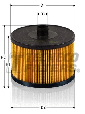 Filtre à carburant TECNECO FILTERS GS0304E