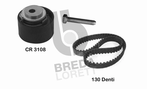 Kit de courroie crantée BREDA LORETT KCD0650