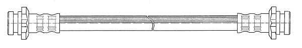 Flexible de frein CEF 511614