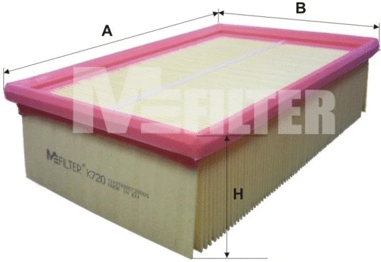 Filtre à air MFILTER K 720