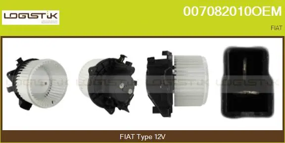 Pulseur d'air habitacle LGK 007082010OEM