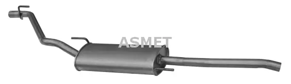 Silencieux arrière ASMET 03.051
