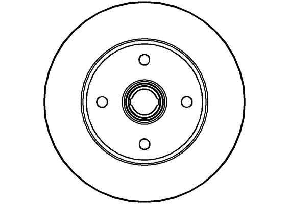 Disque de frein National NBD151