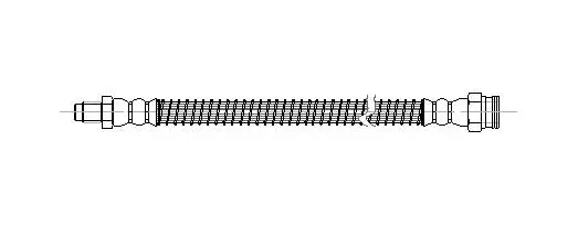 Flexible de frein Technika 42779