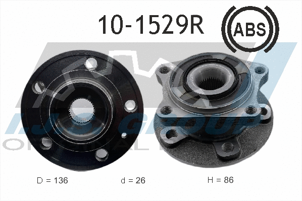 Roulement de roue IJS GROUP 10-1529R