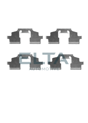 Kit d'accessoires, plaquette de frein à disque ELTA AUTOMOTIVE EA8946