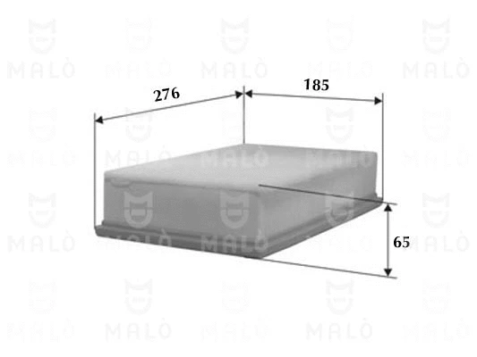Filtre à air AKRON-MALÒ 1500170