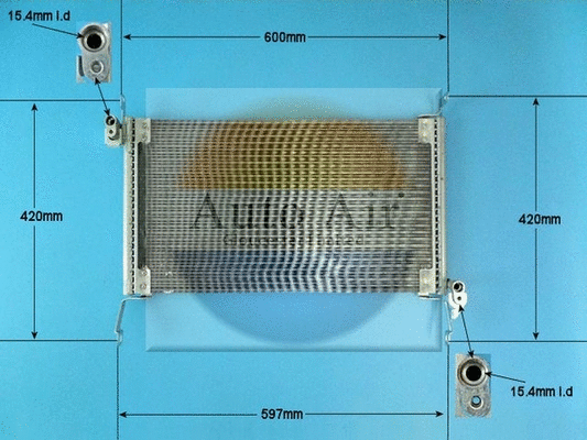 Condenseur, climatisation AUTO AIR GLOUCESTER 16-9778