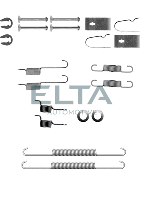 Kit d'accessoires, mâchoire de frein ELTA AUTOMOTIVE EA8140